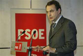 Jose Luis Rodriguez Zapatero, candidato del PSOE a la Presidencia de Gobierno