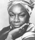 La cantante de jazz y soul Nina Simone muri a los 70 aos 