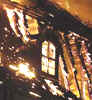 Las llamas han arrasado el edificio