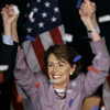 La demcrata Nancy Pelosi, que presidir la Cmara Baja, celebra los resultados de las elecciones legistlativas en EE UU.