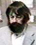 Imagen de "El Solitario" con peluca y barba
