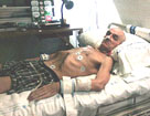 Imagen de De Juana en el hospital 12 de Octubre publicada por '"The Times"