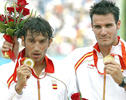 Sal Craviotto y Carlos Prez (12-4-79,  oro olmpico, en su primera participacin como pareja de la modalidad K2 500 m