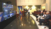 Videoconferencia peridica de la ministra de Defensa con las misiones en el exterior 