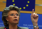 Viviane Reding, comisaria Justicia, Derechos Fundamentales y Ciudadana de la UE