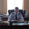 El Jefe del Estado Mayor de la Defensa en su despacho.