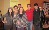 Con Anglica Morales,  Roberto Malo, Inma Marqueta, Marcos Callau y Fran Picn