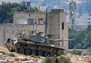 Tanques israeles en 6 ciudades de Cisjordania, 