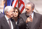 El que fuera presidente de los Estados Unidos entre 1977 y 1981 se ha convertido en el primer poltico de relevancia de su pas que visita Cuba desde que el rgimen comunista de Castro se hiciera con el poder en 1959.