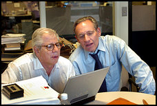 Woodward y Bernstein en 2004