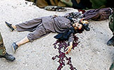 Uno de los tres hombres que resultaron muertos en el tiroteo posterior al atentado contra Karzai. 