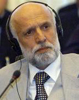 Abdul Qadir, en las negociaciones de la ONU en noviembre del 2001