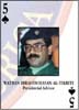 Watban Ibrahim Al Tikriti, Hermanastro de Sadam y antiguo ministro de inteligencia, se le vincula a la represin de 1991