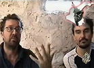 Christian Chesnot y Georges Malbrunot, en el ltimo mensaje emitido por Al Yazira