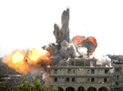 Un edificio explosiona en Nayaf