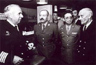El capitn de navio Camilo Menendez Vives,  Teniente Coronel Tejero y Capitn Ynestrillas