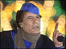 El coronel Muammar el Gaddafi 
