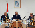 El presidente palestino, Abu Mazen, preside el Comit Ejecutivo de la OLP