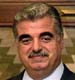 El ex primer ministro libans Rafic Hariri, asesinado el 14 de febrero a los 61 aos en un atentado en pleno centro de Beirut,