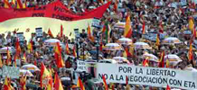 Imagen de la manifestacin del 10 de junio en Madrid