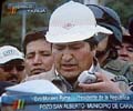 Evo Morales, durante el discurso ofrecido tras la firma del decreto.