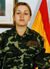 La soldado espaola Idoia Rodrguez Bujn