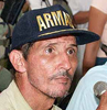 Arajo, en rueda de prensa tras escapar de las FARC, que le mantuvieron secuestrado durante seis aos