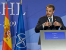 Zapatero en su comparencia tras la cumbre de la OTAN
