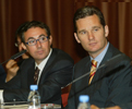 Iaki Urdangarn y su socio Diego Torres en una imagen de 2004.
