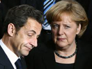 Sarkozy y Merkel.
