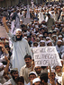 Manifestacin en Peshawar (Pakistn)