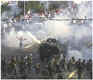 Seguidores de Chvez protagonizaron disturbios tras conocer la resolucin del tribunal.