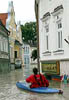 Imagen que presentaban las calles de la ciudad de Ybbs, en Austria