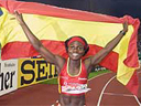Glory Alozie, oro para Espaa en los 100 metros vallas