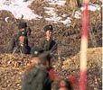 Soldados norcoreanos, en la Zona Desmilitarizada