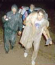 Tragedia en el camping de Biescas, agosto 96 , un centenar de muertos como consecuencia de la avalancha de agua , piedras y barro 