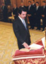 Tom posesin de la Presidencia de Gobierno ante S.M. el Rey el 5 de mayo de 1996