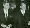 Kennedy con Willy Brandt, alcande Berln Occidental