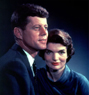 El matrimonio Kennedy en una foto oficial durante su mandato presidencial