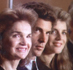Jackie y sus hijos en una imagen de 1993.