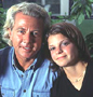 Athina Roussel Onassis, en la imagen con su padre Thierry Roussel, nacida en 1985, al cumplir los 18 heredar una de las mayores fortunas del mundo.