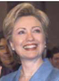La Senadora por Nueva York, Hillary Rodham Clinton.