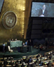 Bush en la ONU advierte al mundo.