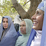 Un grupo de mujeres afganas en Kabul.