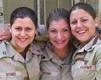 Las tres hermanas. Michelle Witmer, de 20 aos, que viaj a Irak junto a sus hermanas Rachel y Charity (de izquierda a derecha), muri en una emboscada en Bagdad, cuando le quedaban slo cinco das de servicio activo