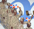 Los soldados dominicanos ya estn en casa